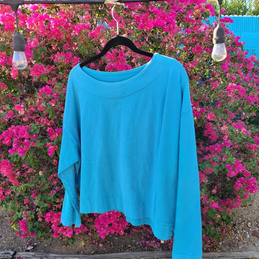 PacifiCotton turquoise top